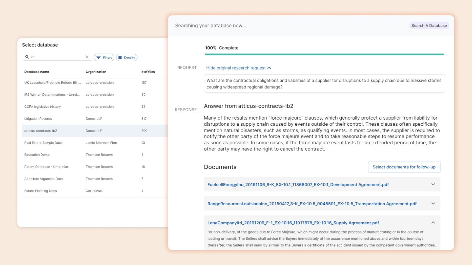 Get timely answers from any database