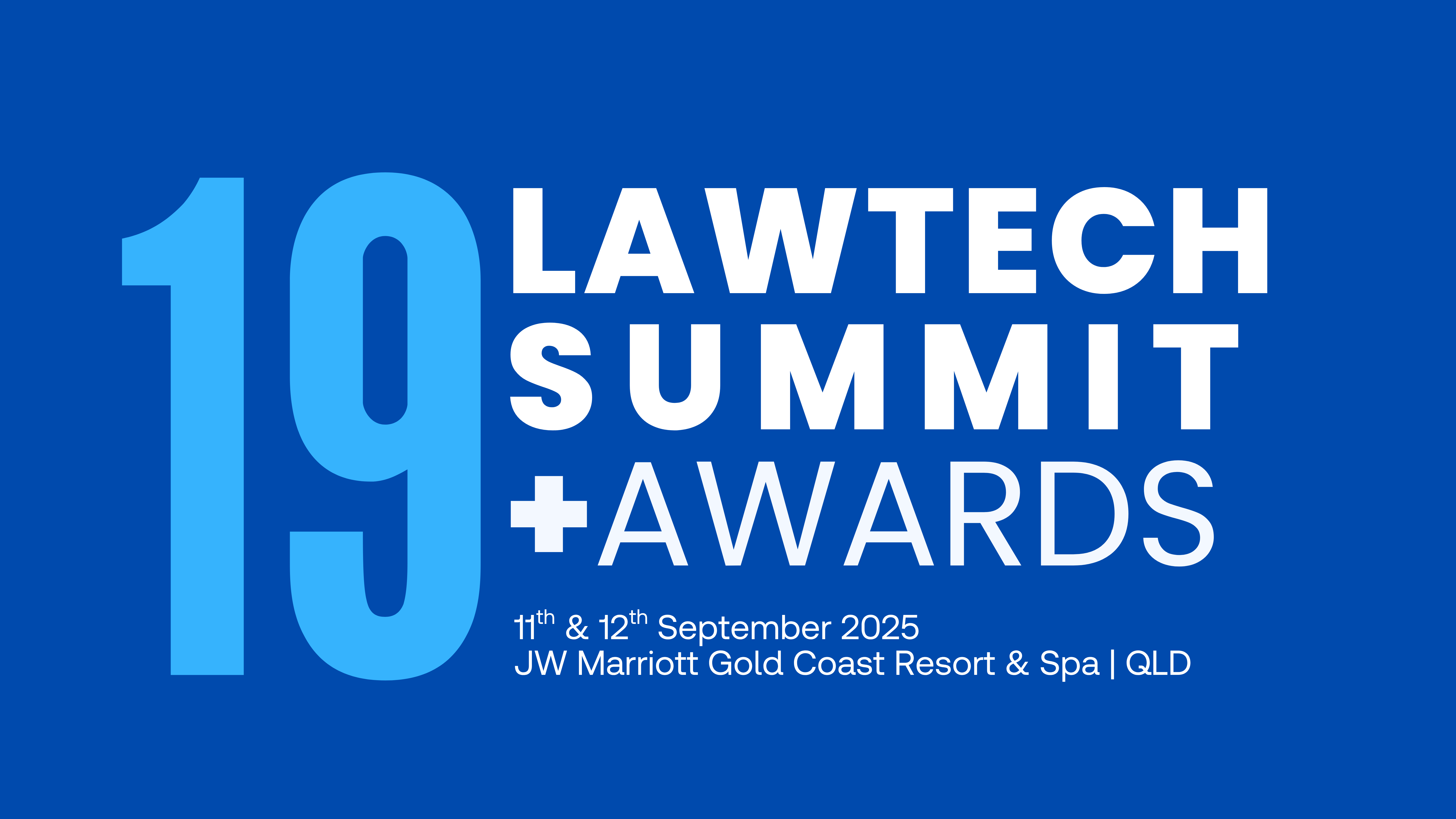 19th LawTech Summit + Awards