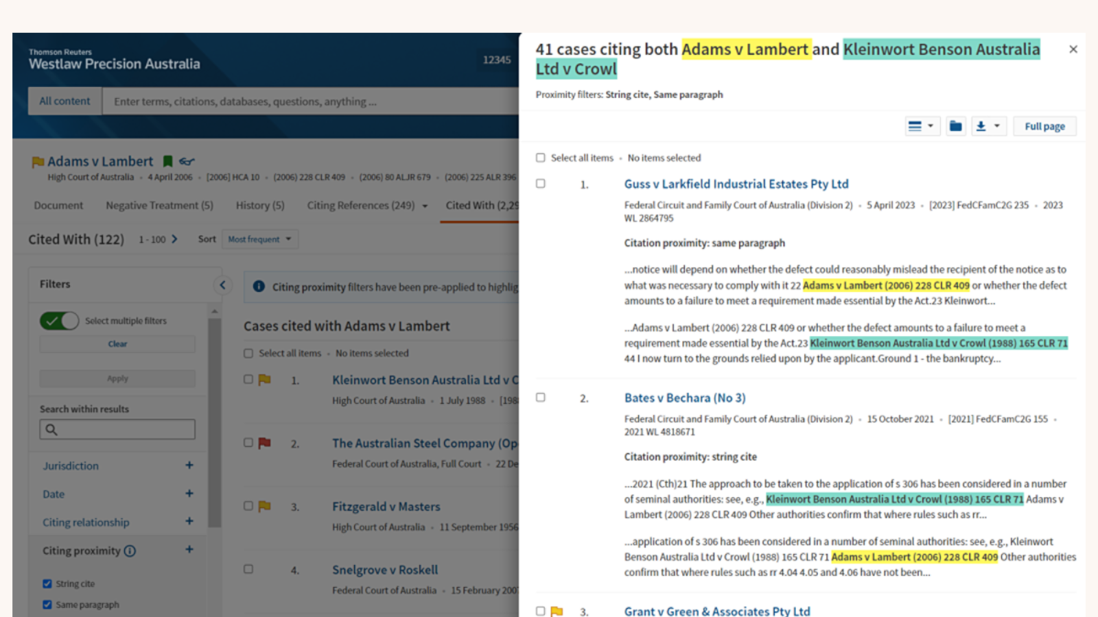 Matter Management Collaboration