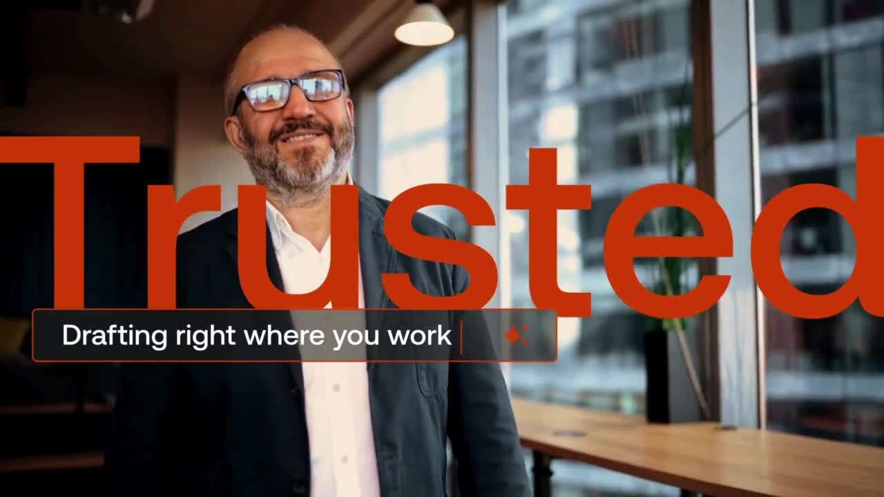 Trusted - Drafing right where you work - CoCounsel Drafting