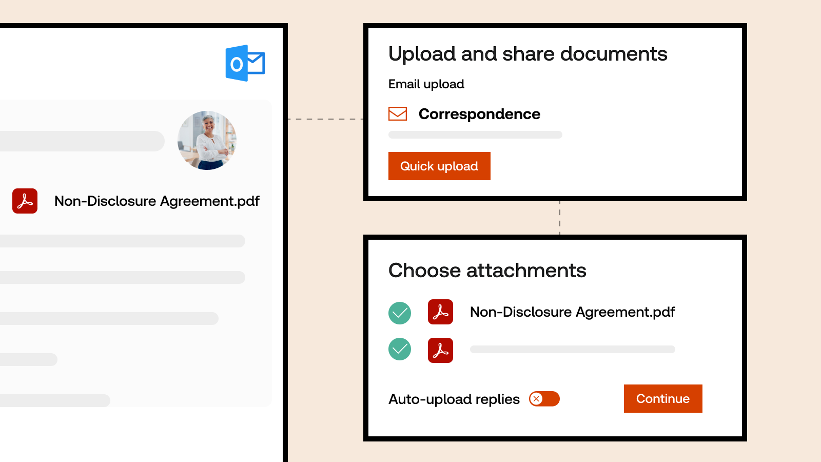 Matter Management on Outlook