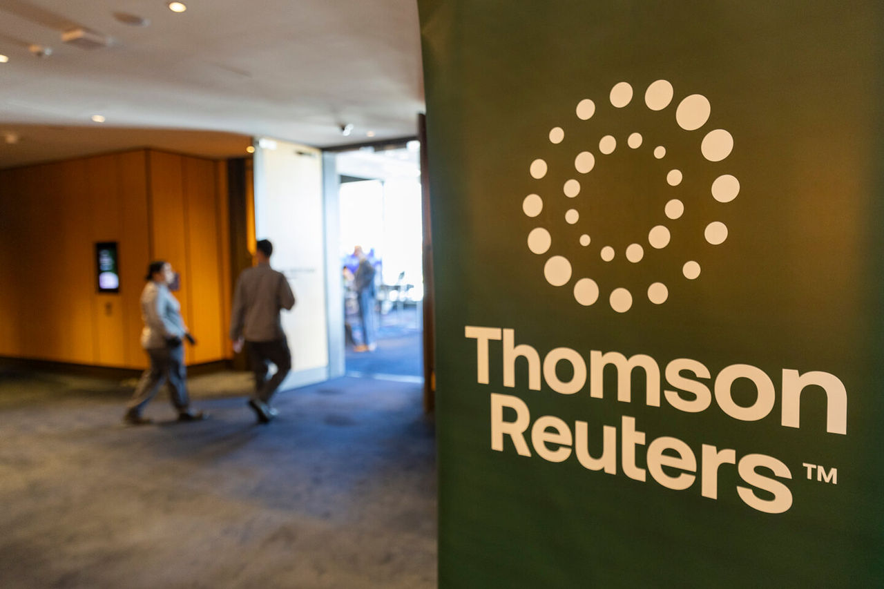 The entrance to the event