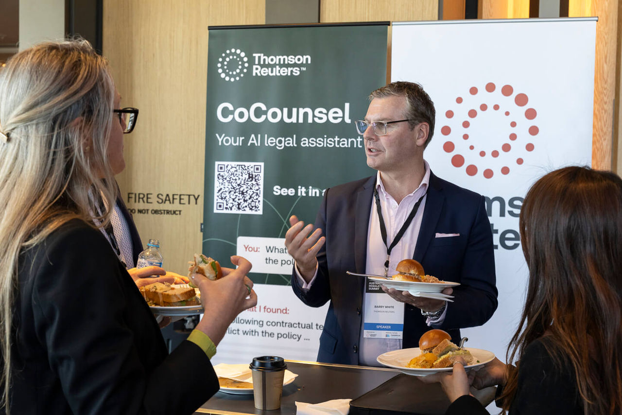 Networking lunch time